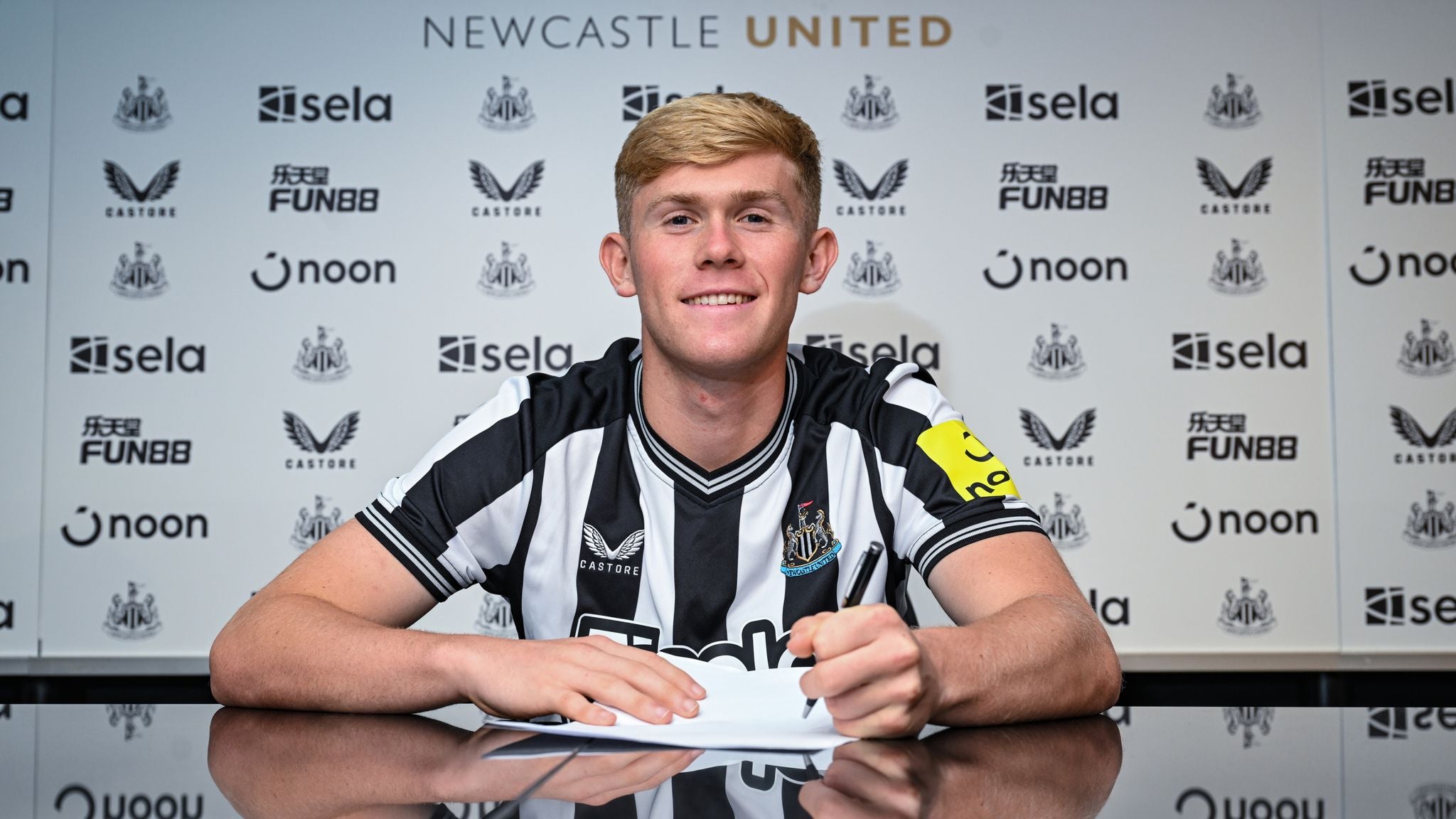 Lewis Hall: Newcastle's new promising winger