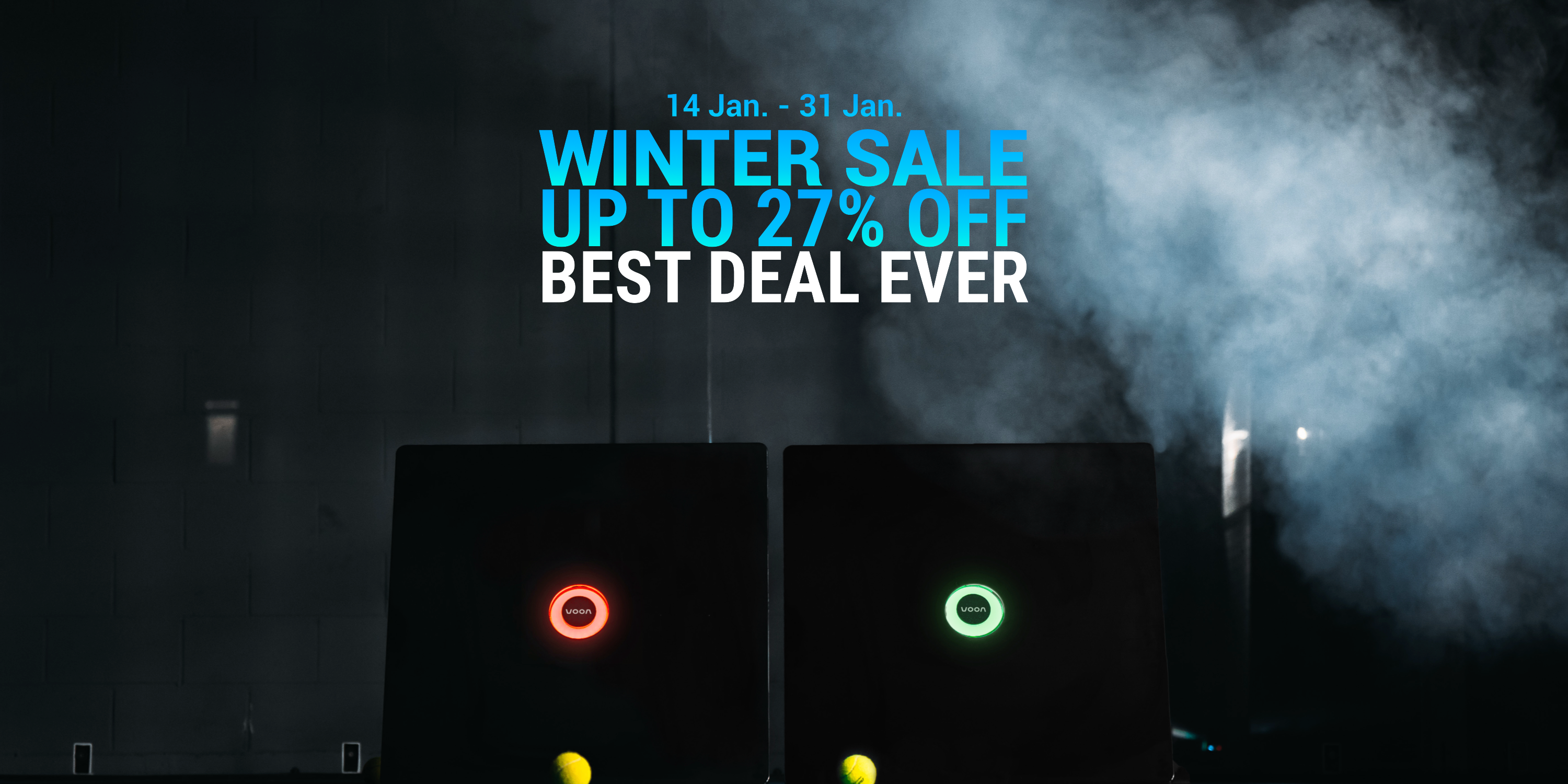 The first-ever smart rebounder for padel. Voon Padel smart rebounder