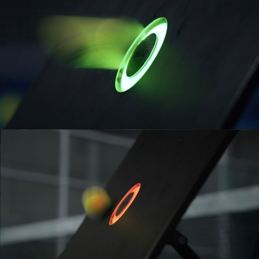 The first-ever smart rebounder for padel. Voon Padel smart rebounder